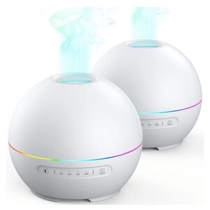 Essential Oil Diffuser for Home (2 Pack) - Aromatherapy Diffuser Humidifier